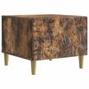 vidaXL Tavolino da salotto Rovere Fumo 50 x 49 x 40 cm