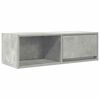 vidaXL Mobile per TV Grigio Cemento 80x31x25,5 cm Legno Multistrato