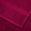 vidaXL Asciugamani Premium SOLUND 4 pz Bordeaux 30x30 cm 600 g/m&sup2;