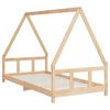 vidaXL Giroletto per Bambini 90x190 cm in Legno Massello di Pino