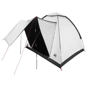 vidaXL Tenda da campeggio con tetto Bianco Blackout 190 x 140 x 105 cm