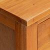 vidaXL Cassettiera con cassetto Naturale 45 x 35 x 100,5 cm