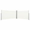 vidaXL Tenda da Sole Laterale Retrattile 160x600 cm Crema