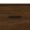 vidaXL Mobile a Parete Rovere Marrone 80x36,5x35 cm Legno Multistrato