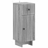 vidaXL Mobiletto da Bagno EDE Sonoma grigio 30 x 31 x 80 cm