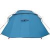 vidaXL Tenda a tunnel con tetto Blu e Grigio 328 x 228 x 115 cm