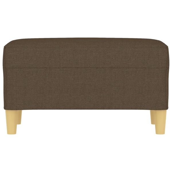 vidaXL Panca Marrone 70x35x41 cm in Tessuto