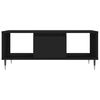 vidaXL Tavolino da Salotto Nero 90x50x36,5 cm in Legno Multistrato