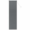 vidaXL Tendaggi a veneziana Grigio scuro 220 x 60 cm Alluminio