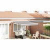 vidaXL Tenda Retrattile Grigio chiaro 350 x 250 cm