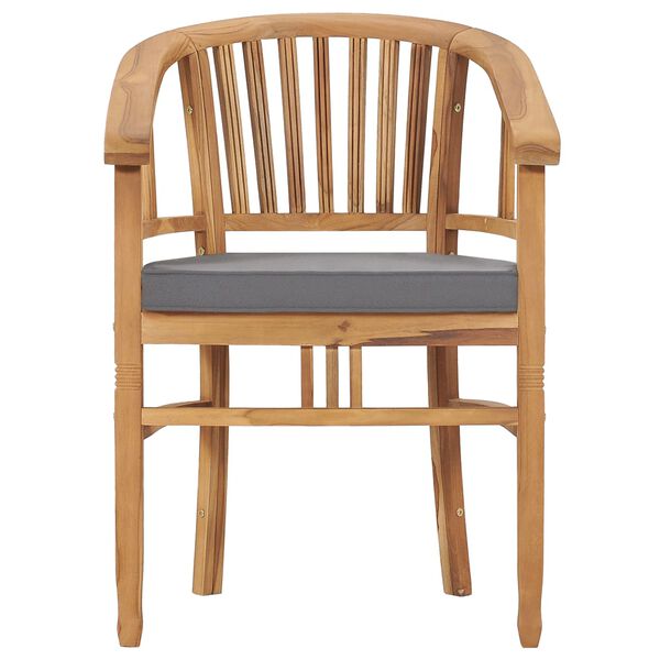 vidaXL Set da Pranzo da Giardino 7 pz con Cuscini in Legno di Teak