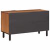vidaXL Mobile TV con porta Finitura Marrone Acacia 80 x 33 x 46 cm