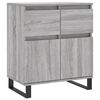 vidaXL Credenza Grigio Sonoma 60x35x70 cm in Legno Multistrato