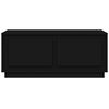 vidaXL Tavolino da Salotto Nero 102x50x44 cm in Legno Multistrato