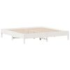 vidaXL Letto senza Materasso Bianco 180x200 cm Legno Massello di Pino