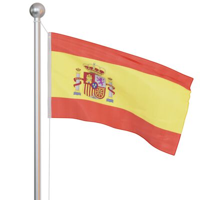 vidaXL Bandiera della Spagna 90x150 cm