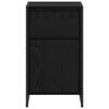vidaXL Credenza Rovere Nero 81 x 36 x 150.5 cm Legno multistrato