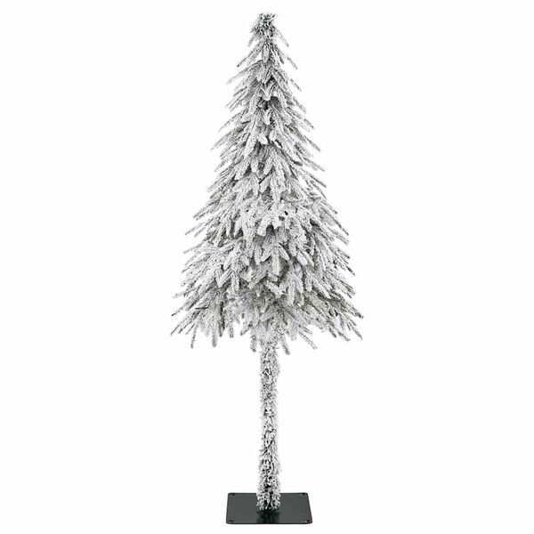 vidaXL Albero di Natale con 300 LED Bianco 210 cm PE e Acciaio