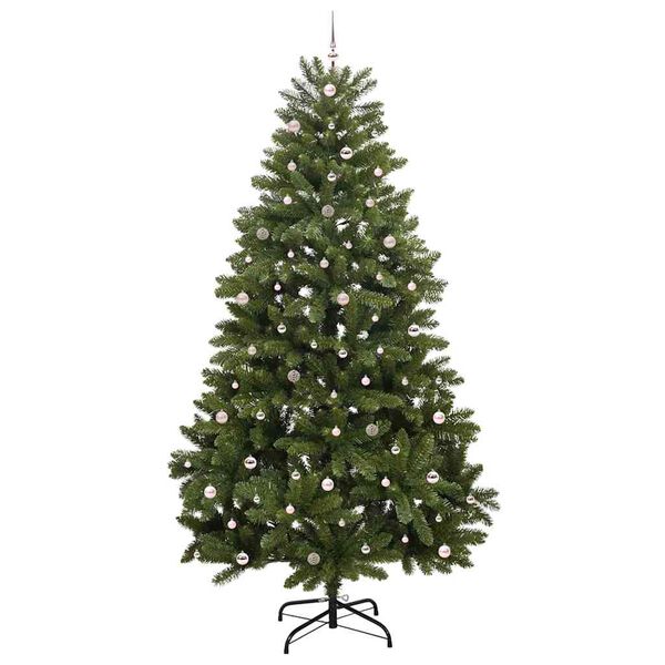 vidaXL Albero di Natale artificiale Verde 300 cm PVC e Metallo