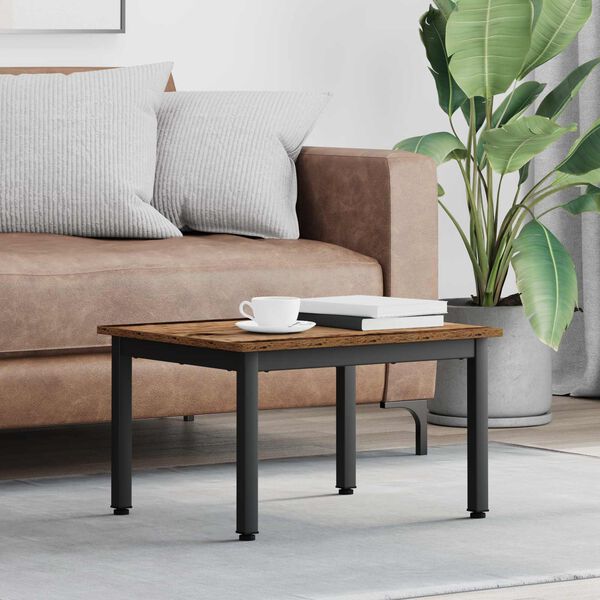 vidaXL Tavolino da salotto Legno vecchio 60 x 50 x 36 cm