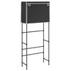 vidaXL Rastrelliera per Lavatrice 2 Livelli Nera 71x29,5x170,5cm Ferro