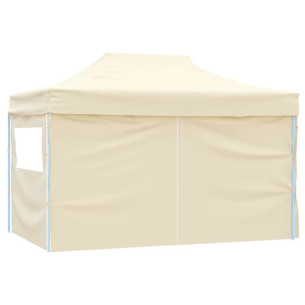 vidaXL Tenda Party Crema 280 x 410 x 315 cm Tessuto Oxford