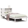 vidaXL Letto con Libreria senza Materasso 75x190 cm in Legno Pino