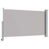 vidaXL Tenda da Sole Laterale Retrattile 140 x 300 cm Grigia