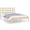 vidaXL Giroletto in Legno Massello 135x190 cm Double
