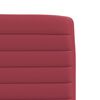 vidaXL Sedie da Pranzo 2 pz Rosso Vino in Similpelle