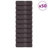 vidaXL Asciugamani per ospiti FROGN 50 pz Antracite 30x50 cm 360 g/m&sup2;