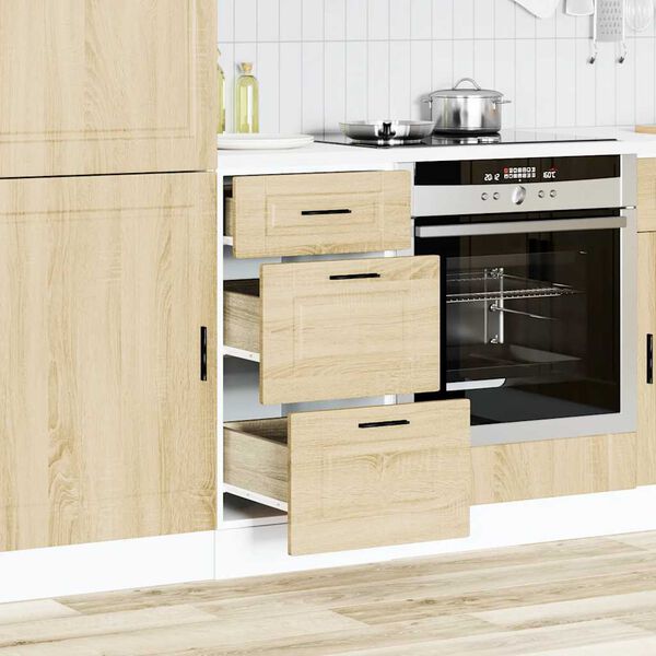 vidaXL Base da Cucina Porto Rovere Sonoma in Legno Multistrato