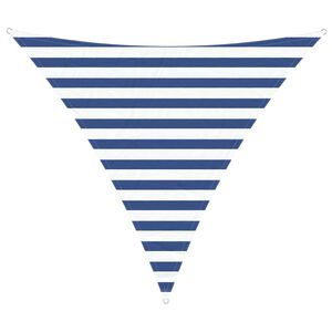vidaXL Vela da ombra solare Blu e Bianco 2 x 2 x 2 m