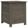 vidaXL Scatola Cuscini Antracite 50x50x56cm in Legno Massello di Abete