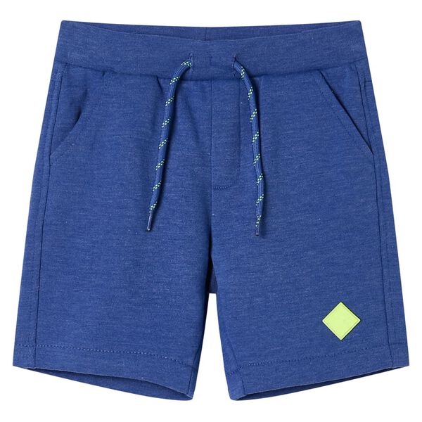 Pantaloncini per Bambini con Coulisse Blu M&eacute;lange 116