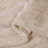 vidaXL Coperta Beige 150 x 130 cm Panno