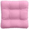 vidaXL Cuscini per Seduta 4 pcs Rosa 40 x 40 x 12 cm Tessuto