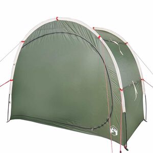 vidaXL Tenda Portaoggetti Verde Impermeabile