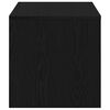 vidaXL Mobile Porta TV Rovere Nero 100x40x40 cm in Legno Multistrato