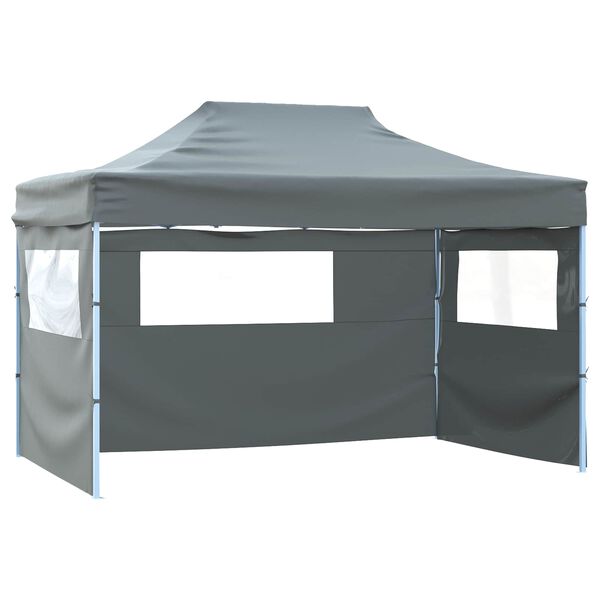 vidaXL Tenda Party Antracite 280 x 410 x 315 cm Tessuto Oxford