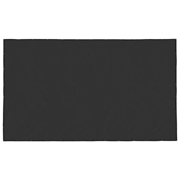 vidaXL Rete per Container in HDPE 3,5x6 m Nera