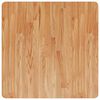 vidaXL Piano Tavolo Quadrato Marrone Chiaro 70x70x4cm Rovere Trattato
