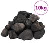 vidaXL Rocce Vulcaniche 10 kg Nere 5-8 cm