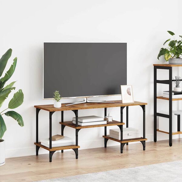 vidaXL Mobile TV Legno vecchio 102 x 35 x 45,5 cm