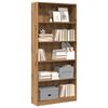 vidaXL Libreria Rovere Artigianale 80x24x176 cm in Legno Multistrato