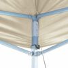 vidaXL Tenda Pieghevole Pop-Up 3x6 m Bianco Crema