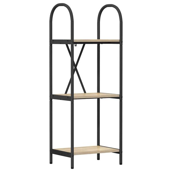 vidaXL Libreria Rovere Sonoma 40 x 30 x 109 cm Legno multistrato