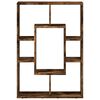 vidaXL Libreria Rovere Fumo 63x20x90 cm in Truciolato