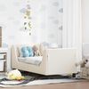 vidaXL Struttura letto per bambini con testata Crema 70 x 140 cm