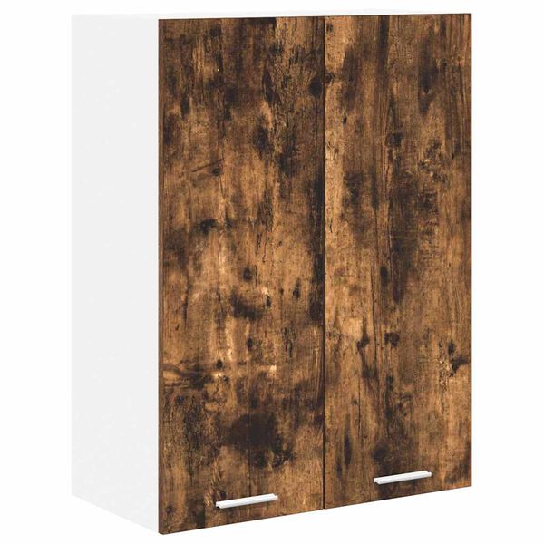 vidaXL Armadio pensile Rovere fum&eacute; 60 x 31 x 80 cm Legno multistrato